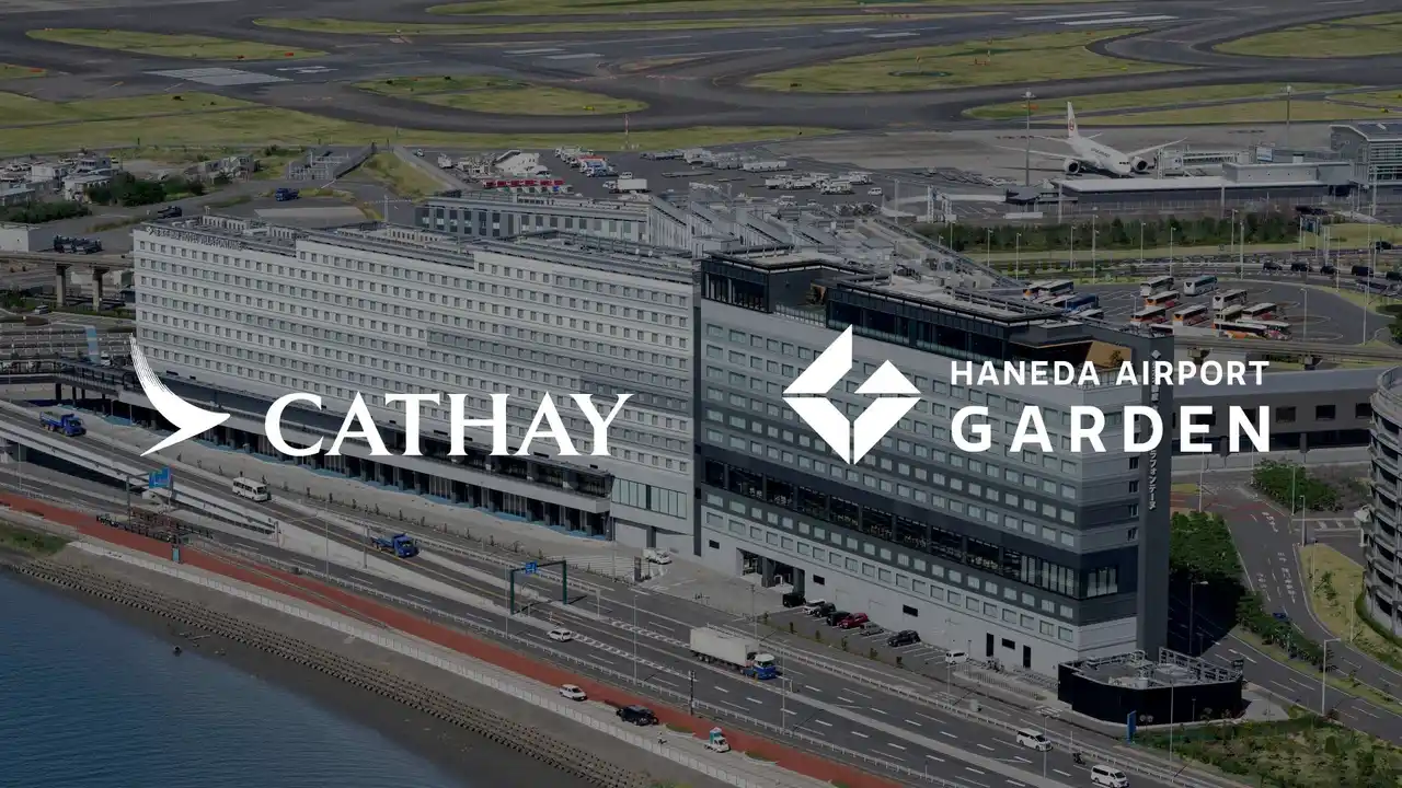 【住友不動産商業マネジメント株式会社】 羽田エアポートガーデン × キャセイパシフィック航空　アジア・マイル提携スタート