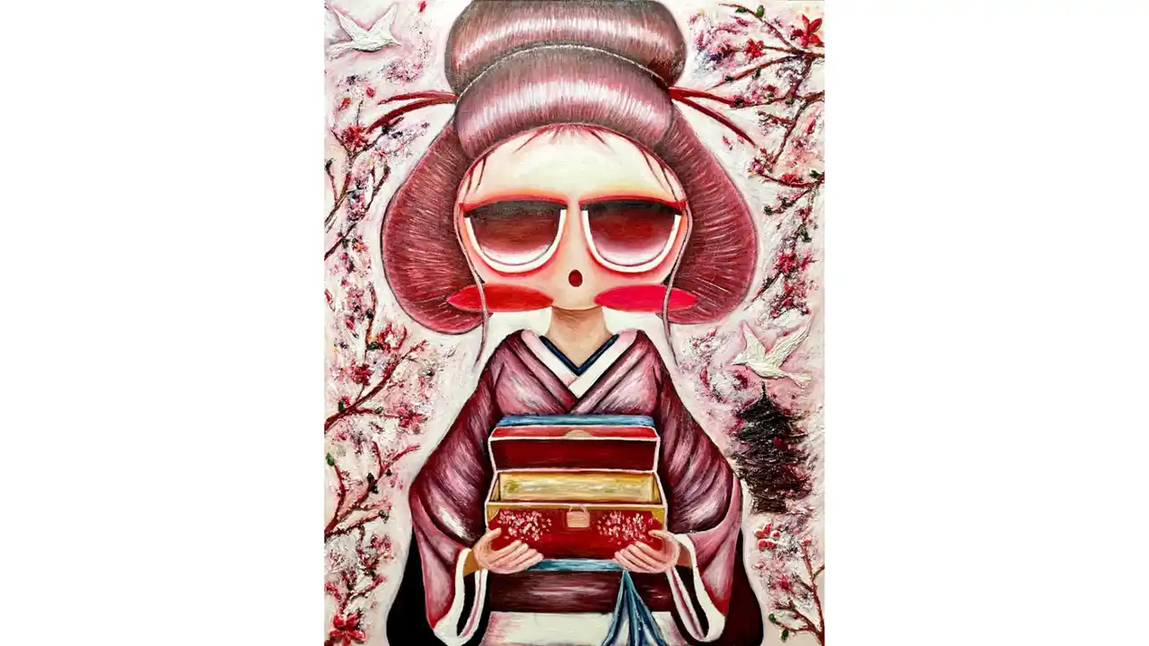 「空の宝箱が伝える希望と未来」アーティストtiki氏による展覧会、 ハイアット リージェンシー 京都で開催