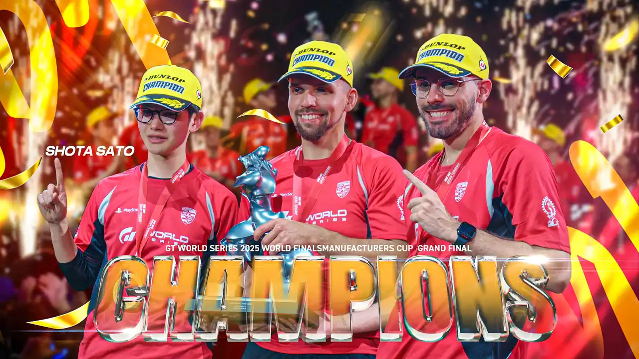 【株式会社戦国】 【世界一！】QT DIG∞ Racing部門 佐藤選手が『GT World Series 2025 World Finals Manufacturers Cup』で劇的逆転優勝