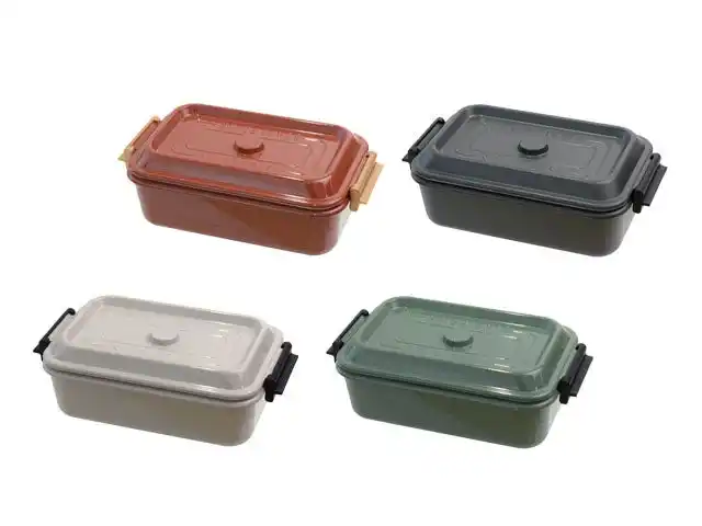 【株式会社サブヒロモリ】 家族やカップルで使えるおしゃれで使いやすいランチボックスが２サイズで登場です！