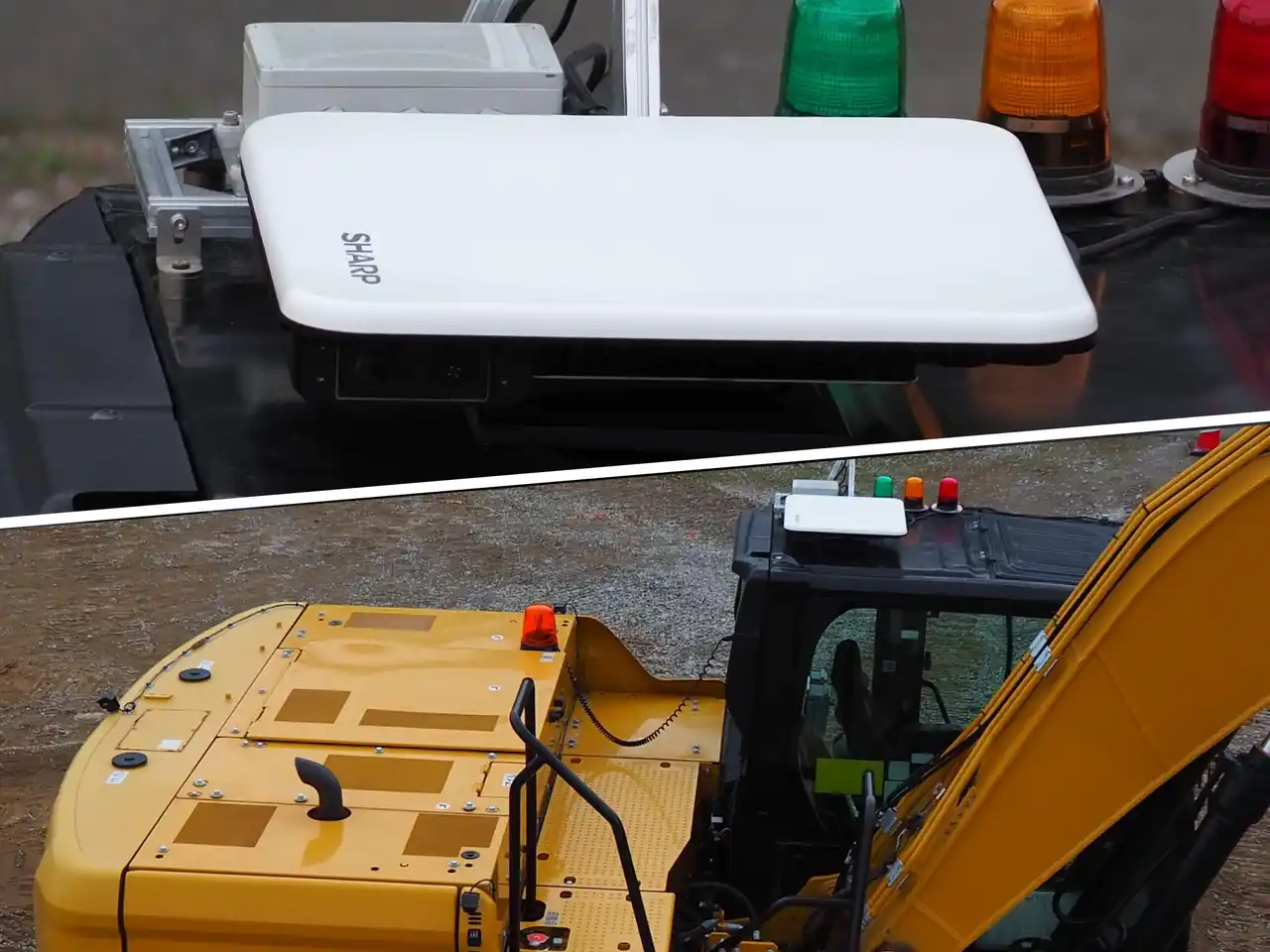 【ARAV株式会社】 シャープ株式会社と衛星通信を活用した建設機械の遠隔操縦ソリューションにおいて協業を開始