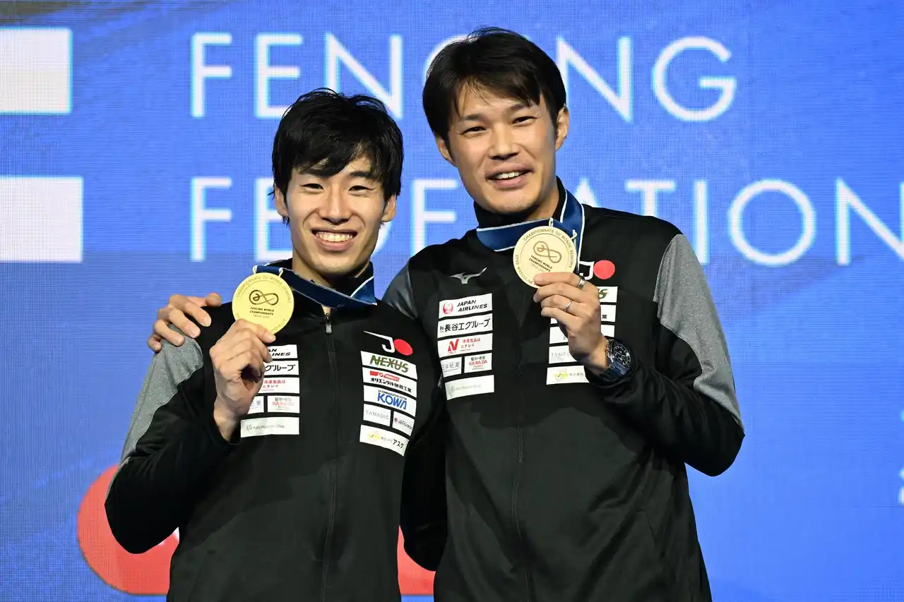【公益社団法人日本フェンシング協会】 【フェンシング】世界選手権(ジョージア/トビリシ) にて、男子エペ加納虹輝が史上初となる金メダル獲得！山田優が銅メダル獲得！