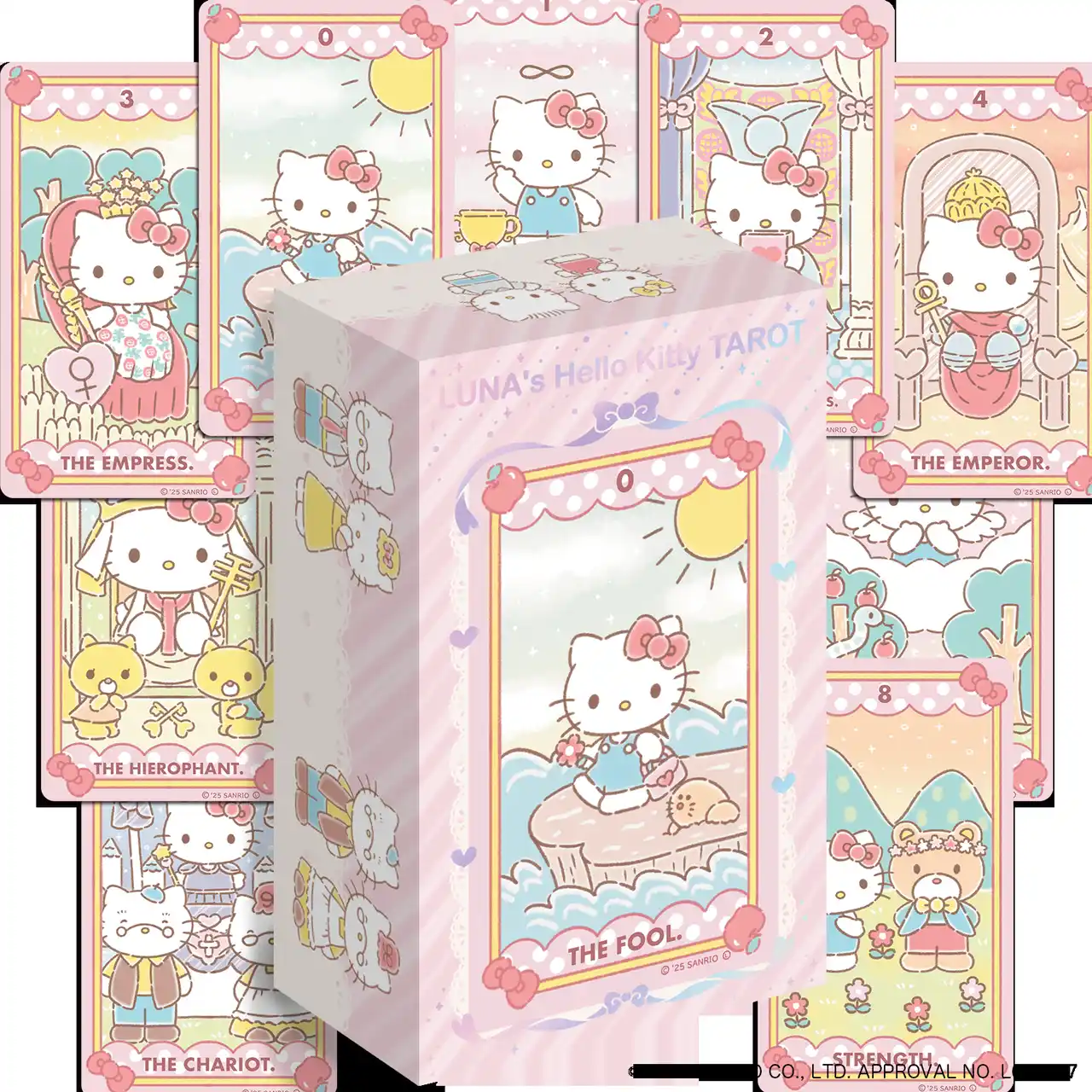 『LUNA’s HELLO KITTY TAROT』ハローキティのタロットが新発売！