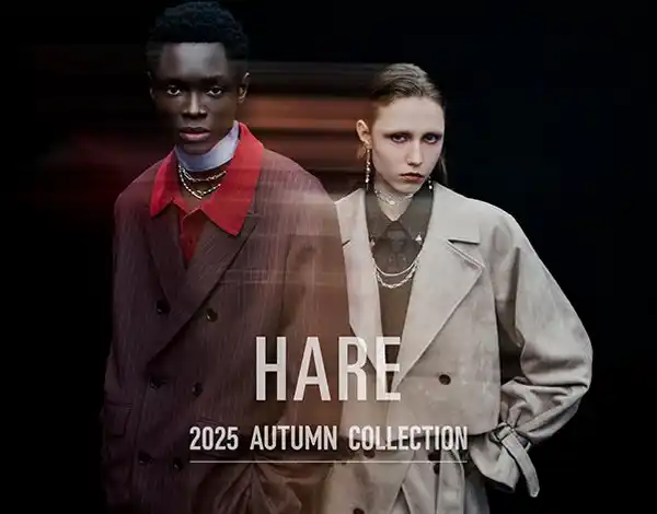 【株式会社アンドエスティHD】 「HARE」が2025 Autumnシーズンビジュアルを公開