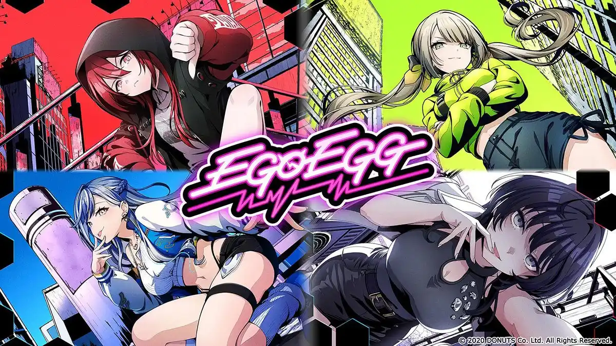 【DONUTS】 スマートフォン向けリズムゲーム「D4DJ Groovy Mix」ユニット「EGOEGG」のメンバーがプレイアブル化！実装を記念したキャンペーンやイベントを開催