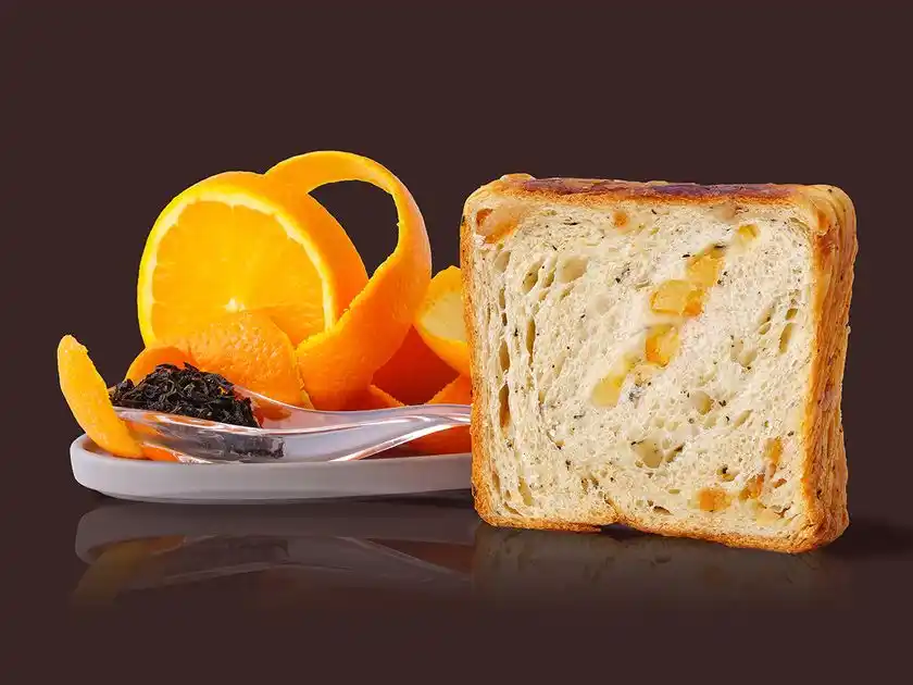 軽くトーストすると紅茶の香りがより際立つ、オレンジティー