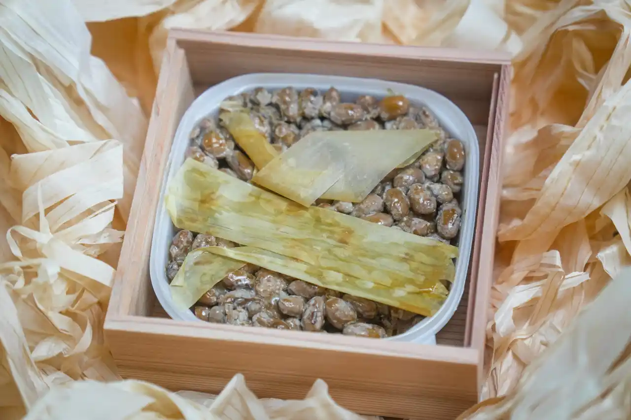 【世界初※】「食べるウェルネス体験」温浴施設のヒノキが究極のオーガニック納豆に生まれ変わる。特許技術の堆肥が生んだ「もり→ひと→つち」の奇跡のウェルネスフード、誕生。