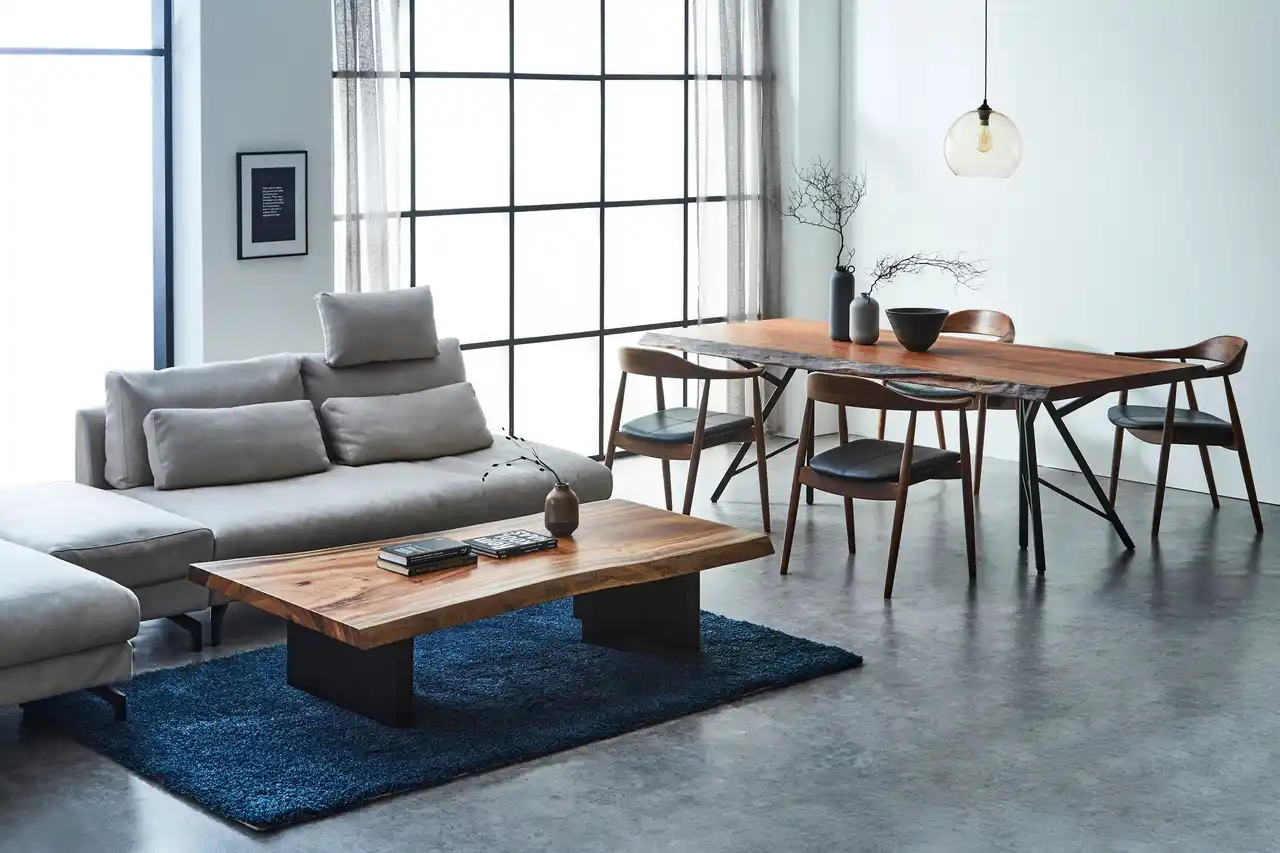 【株式会社関家具】 一枚板は難しい？実例でわかるコーディネート事例ページを公開