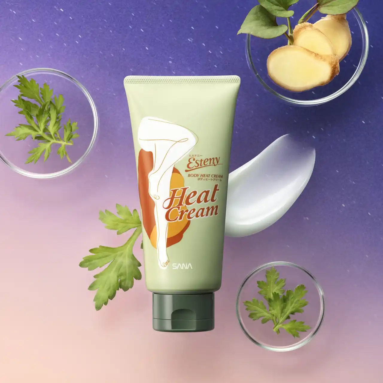 【常盤薬品工業株式会社】 【9月2日】セルフボディケアブランド『エステニー』から、おやすみ前にマッサージで血行促進！「じんわり温感ボディクリーム」発売