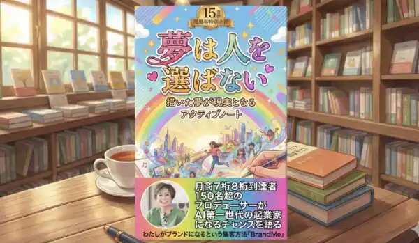 女性起業家のWEB集客とAIの総合研究所「集まる集客(R)総研」で株式会社アクティブノート15周年記念電子書籍「夢は人を選ばない〜描いた夢が現実となるアクティブノート〜」を発行しました