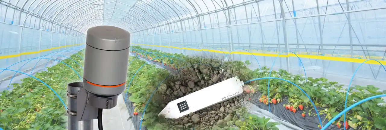 ”勘と経験”からの脱却！水やりと肥料の最適なタイミングをIoTで見える化！農業向け遠隔監視型土壌センサー2モデルを新発売