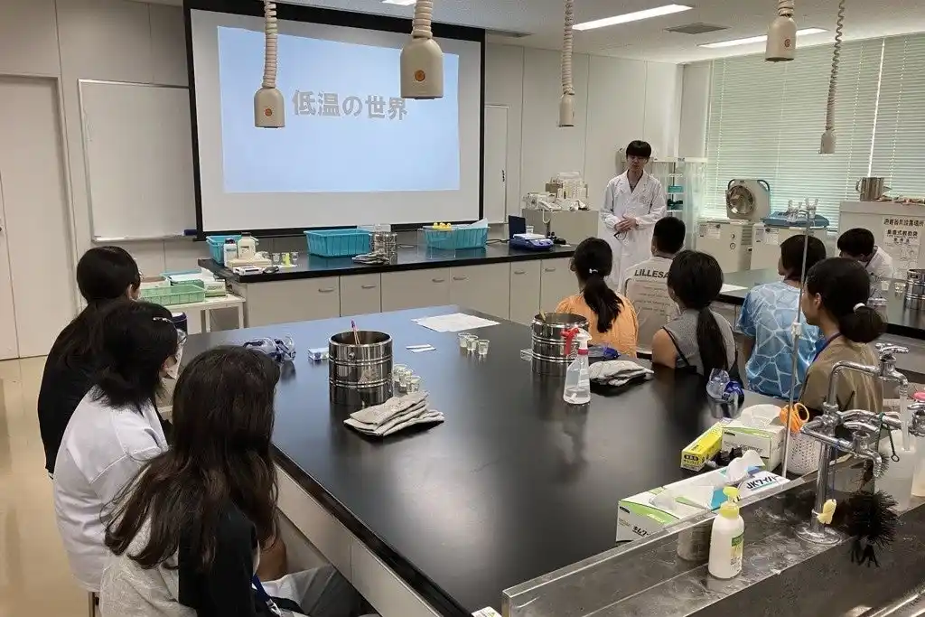 【摂南大学】12月20日、「交野市中学生理科セミナー」を開催