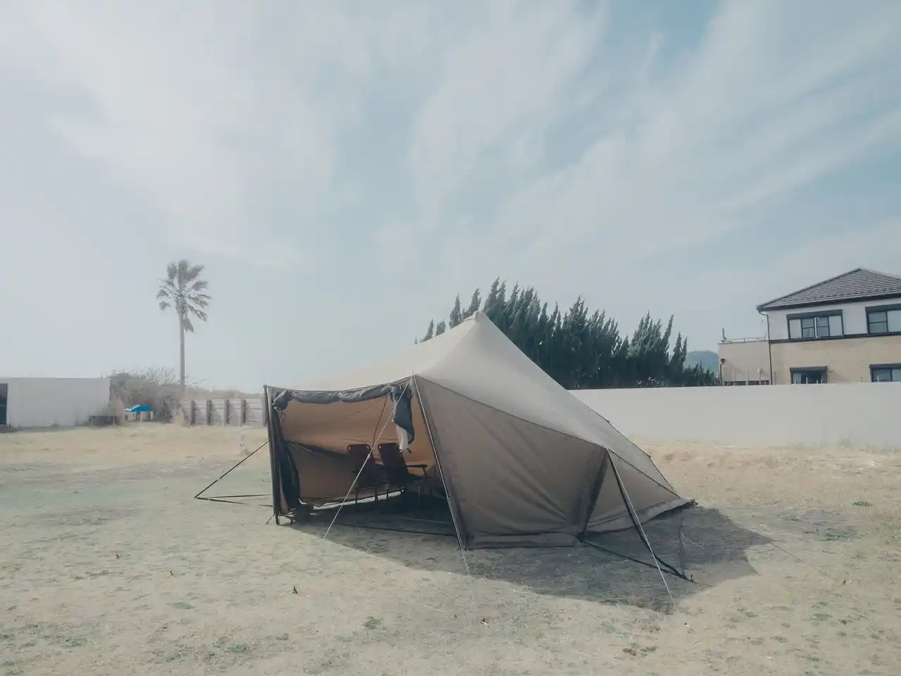 1日1組限定のテント設営ワークショップ付きの手ぶらプラン開始！