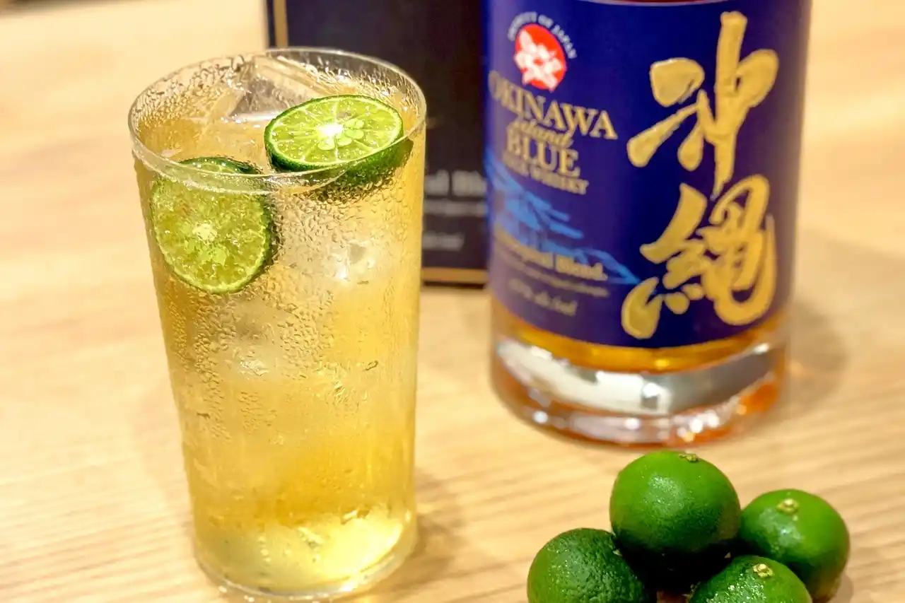 実は知らないウイスキー×シークヮーサーの魅力！沖縄直送のシークヮーサーを使った限定ドリンクが登場！　「純国産馬刺しと朝引き鶏 にほんいち 大阪堺筋本町店」