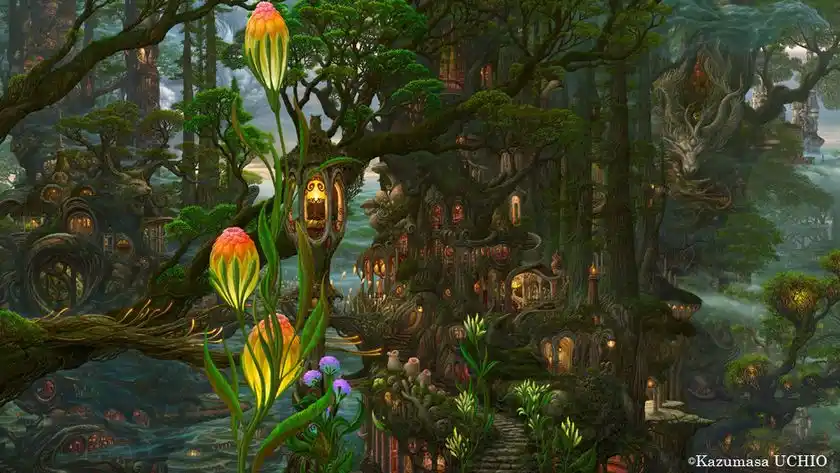 ファンタジーアートの巨匠・内尾 和正、画業45周年記念個展開催