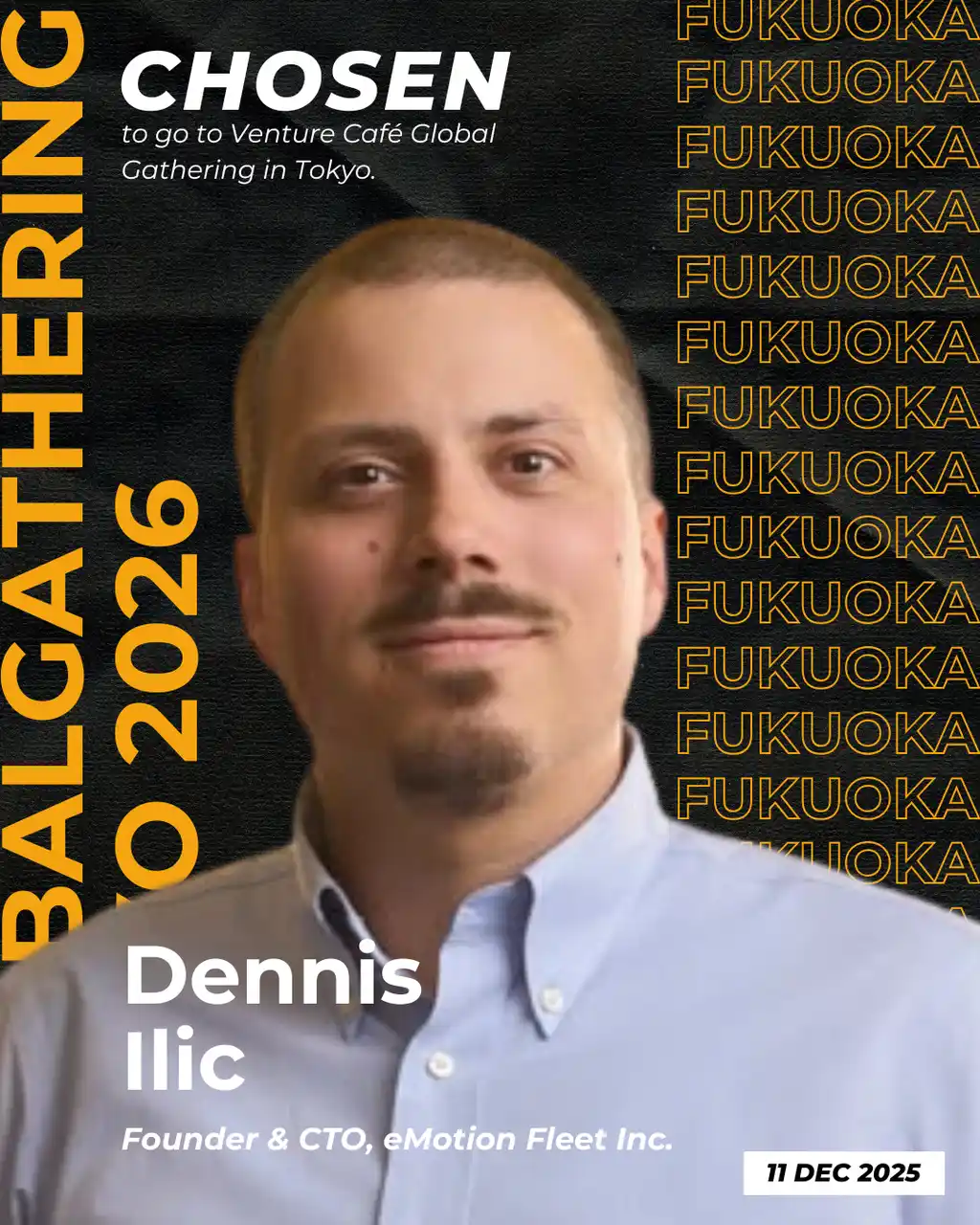 【CIC Japan合同会社】 「PITCH 2 TOKYO 九州予選」を開催！商用EV導入・運用ワンストップサービス事業を手掛ける「eMotion Fleet株式会社」が予選突破！