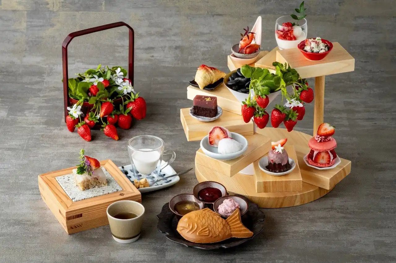 【株式会社ファンケル】 「和の苺アフタヌーンティー」をファンケルのレストラン「創作料理 FANCL 令和本膳（東京銀座）」にて12月26日から販売開始