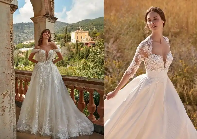 【株式会社ベスト-アニバーサリー】 イタリア発 「ニコール・ミラノ」の新作コレクションがドレスサロン「デスティニー ライン」に到着