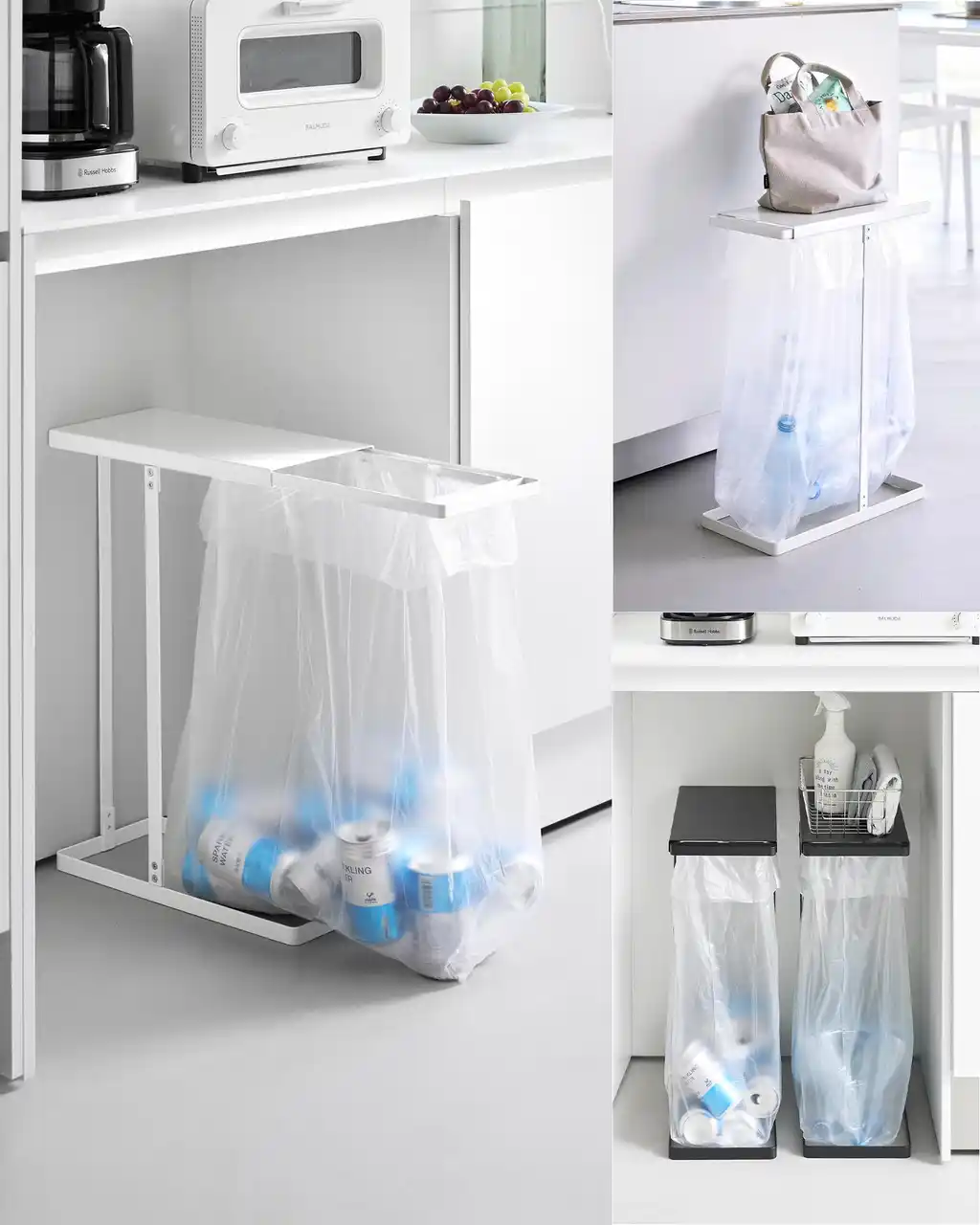 【山崎実業 新商品のお知らせ】 引き出すだけのスマート開閉で使いやすいゴミ袋ホルダーや、電池を分別して収納できるケースなど、新商品が発売になりました。