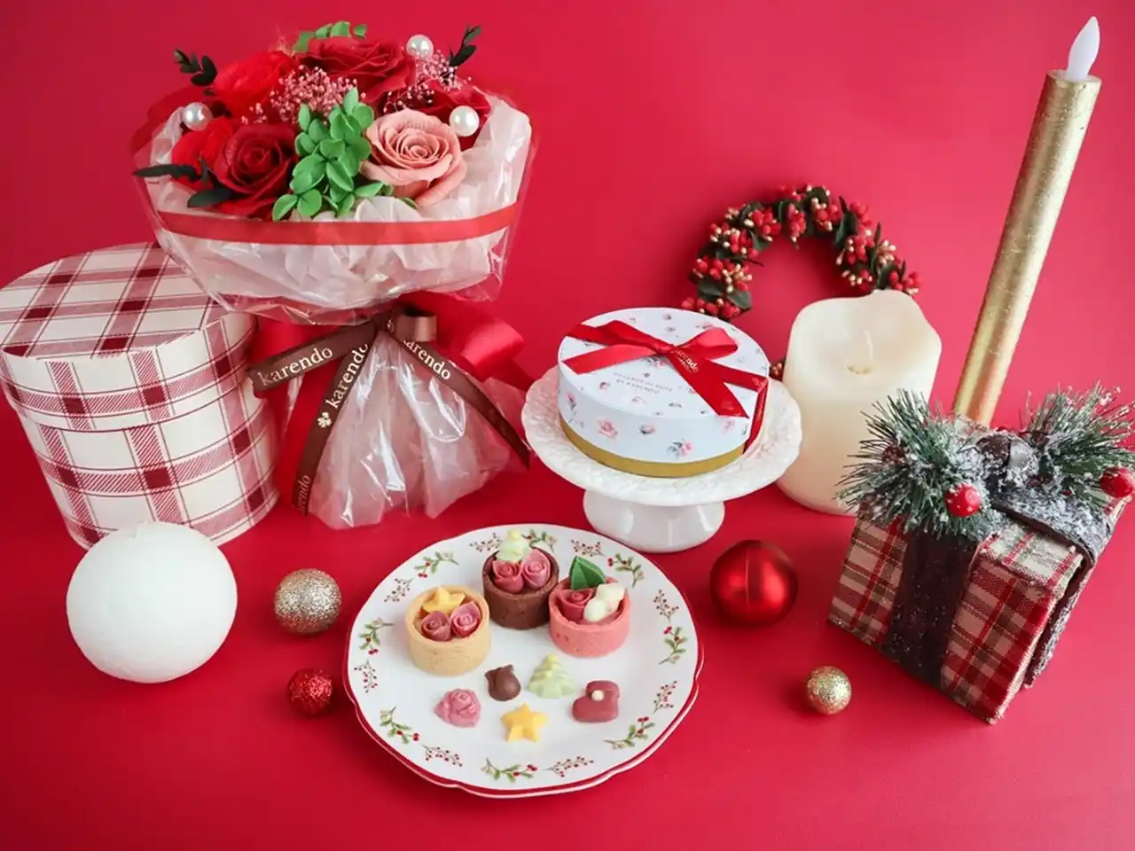 【進化系フラワーショップkarendo(カレンド)】お花屋さんが作る、気軽に贈れて、とびきり可愛い。クリスマス限定チョコレート新発売