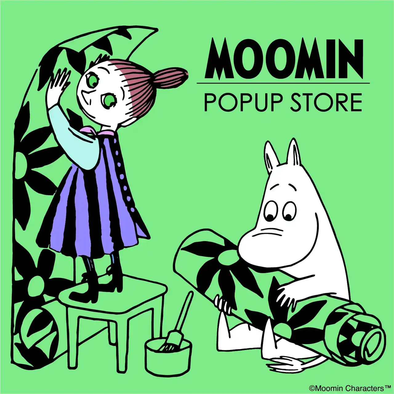 【株式会社　大丸松坂屋百貨店】 テーマは“ミムラねえさん＆フレンズ”。『MOOMIN POP UP STORE』が今年も大丸福岡天神店で開催。