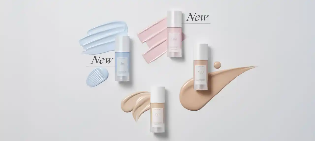 ＜vim BEAUTY＞待望のカラーコントロール下地が全国店頭発売開始！カラー効果とシルバーパール配合で透明感を底上げ！