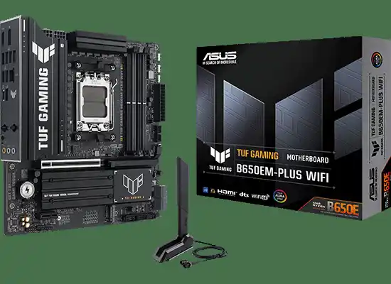【CFD販売株式会社】 ASUSから、B650チップセット搭載Micro ATXマザーボード『TUF GAMING B650EM-PLUS WIFI』発売