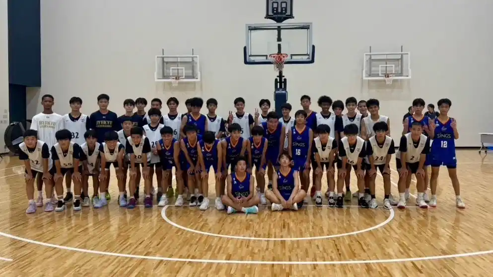 【琉球ゴールデンキングス】 キングスU15 トライフープ岡山U15との練習試合実施のご報告