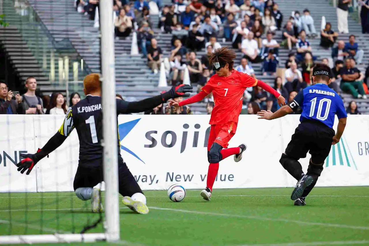 「ダイセル ブラインドサッカーウィーク 2026 in うめきた」「IBSAブラインドサッカー男子アジア選手権 2026 in うめきた」試合結果大会2日目 中国が1勝をあげ、グループ2の1位に
