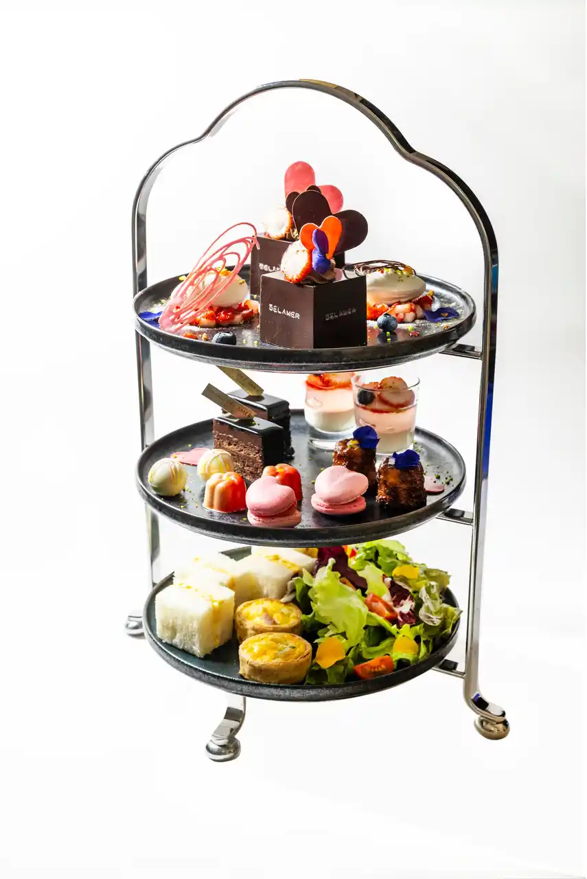 【ベルアメール京都別邸 ショコラバー】　　　　　　　　　　　　　　　　　　　　　　升に咲く、バレンタインのショコラ。