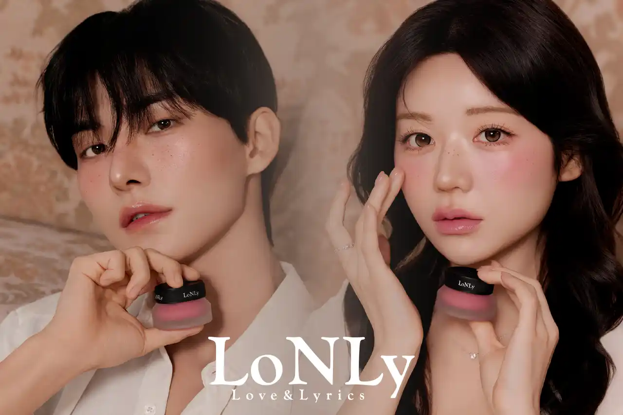 【株式会社月架世交易】 日韓ハイブリッドコスメブランド「LoNLy（ロンリー）」がブランドリニューアル！斎藤みらい＆ヒョンジュンをWモデル起用、新商品を8月10日発売開始！