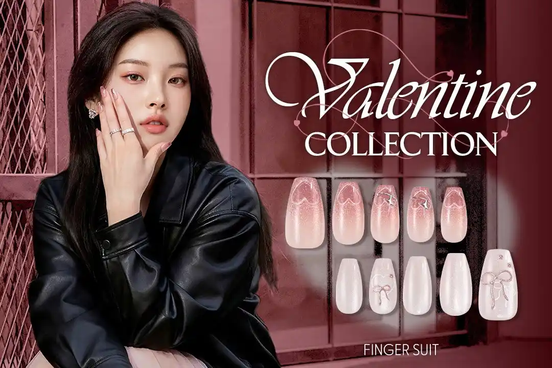 指先から、あなただけの想いを伝えて。韓国発フィンガースーツから、ときめくピンクを纏った「VALENTINE COLLECTION 2026」が登場