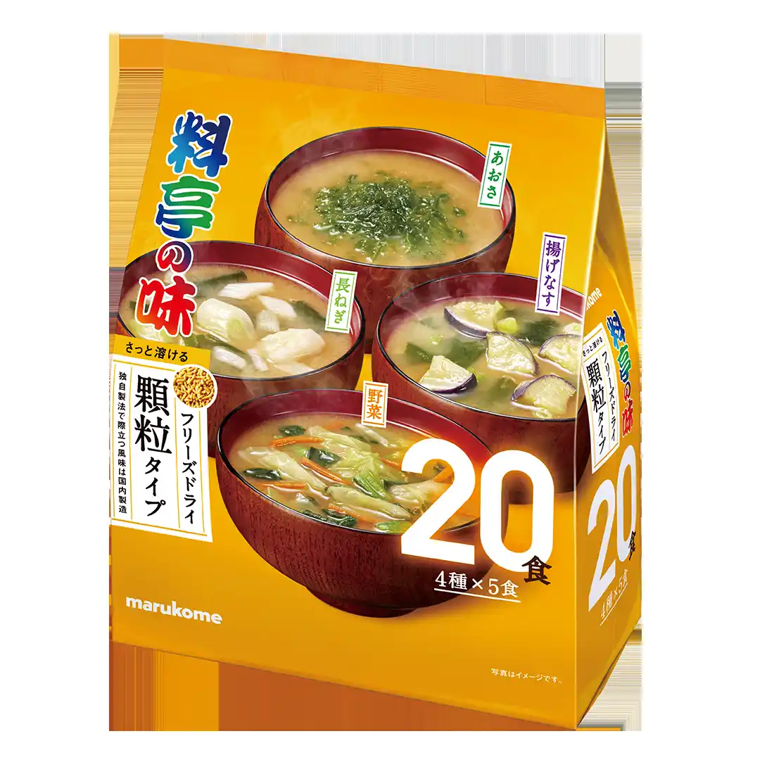 【マルコメ株式会社】 独自製法の顆粒みそ汁、初の大容量タイプを商品化