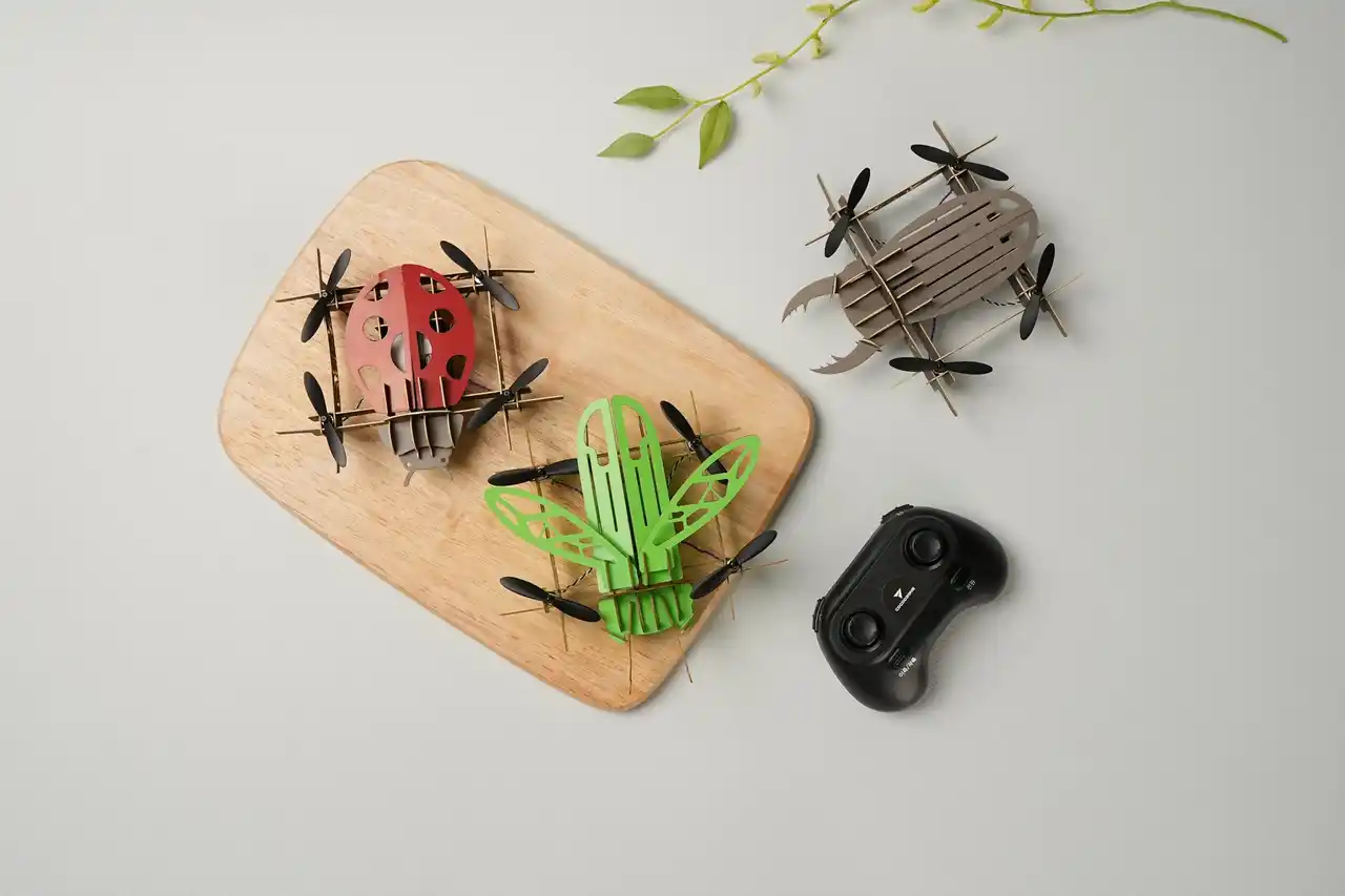 韓国で15,000台突破！組み立てて飛ばす”紙”ドローン「COCODRONE（ココドローン）」日本初上陸