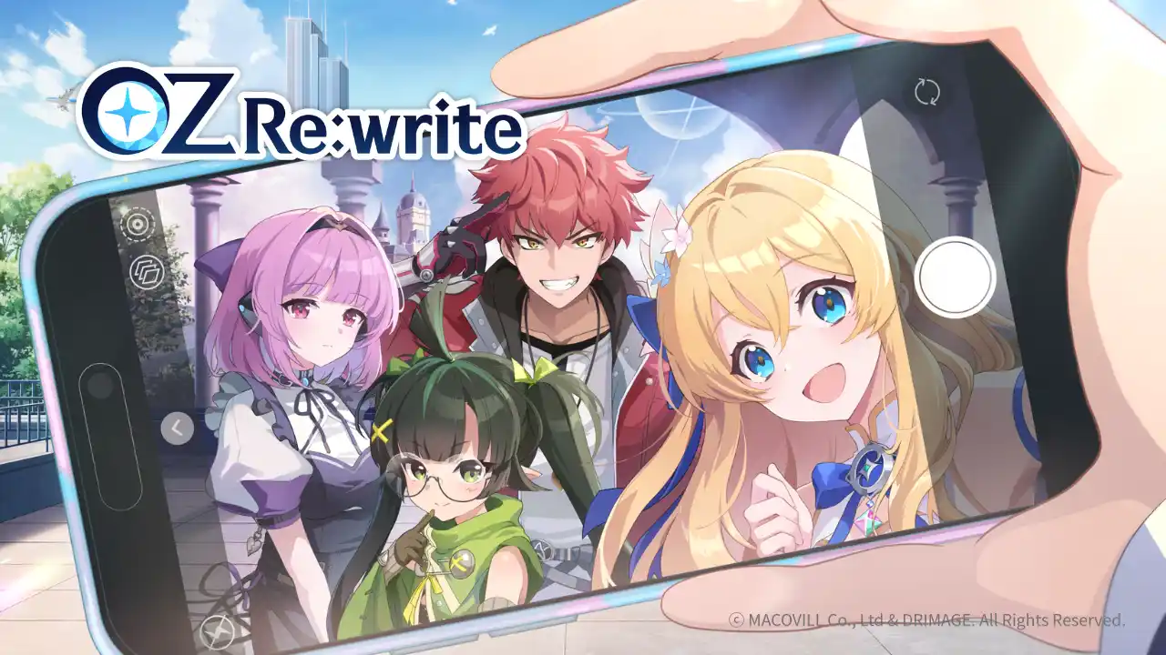 絆×リライト×異世界RPG「OZ Re:write（オズ リライト）」オズリラ事前登録開始記念キャンペーン 20万人突破！【DRIMAGE JAPAN　プレスリリース】