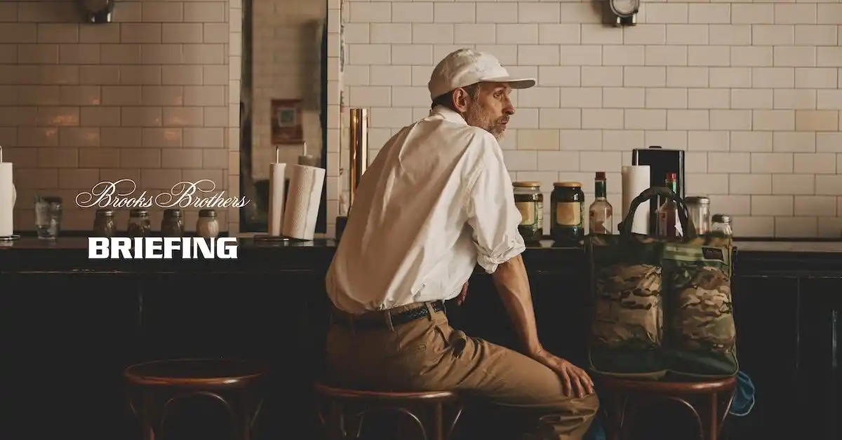 【株式会社ブルックス ブラザーズ ジャパン】 Brooks Brothers × BRIEFING 米国にルーツを持つブランドがタッグを組んだ限定コラボバッグ第2弾が発売