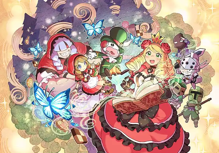 【ケリ姫スイーツ】童話の世界をモチーフにした新エリア「アップルパイ森林」登場！