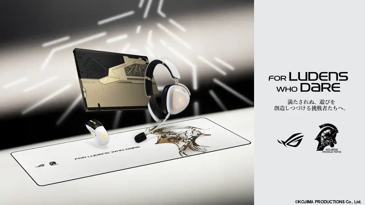 【ASUS JAPAN株式会社】 ROGとKOJIMA PRODUCTIONSのコラボレーションが実現した2-in-1ゲーミングノートPC「ROG Flow Z13-KJP」およびゲーミングデバイス3製品の予約開始