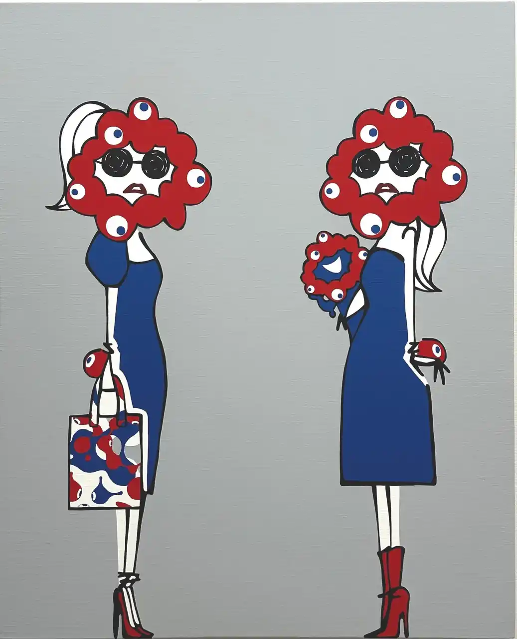 【株式会社　大丸松坂屋百貨店】 芸術の秋におすすめ！有名アーティストがミャクミャクをイメージして手がけたアート作品がオフィシャルストアに登場！2025大阪・関西万博 会場内オフィシャルストア 東ゲート店 大丸松坂屋百貨店