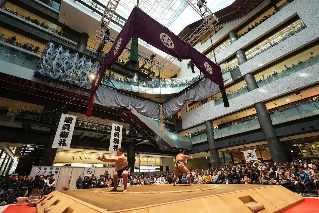 【一般社団法人グランフロント大阪TMO】 過去最高の当選倍率約64倍！年々人気が高まる都市型相撲イベント「春がキタ！うめきた場所 in グランフロント大阪2026」を開催！　　約4,000名が集い、相撲の迫力を間近で体感！