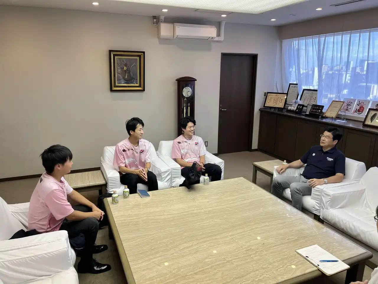 【一般社団法人日本YOU.FO協会】 地域とともに育む新スポーツの文化。日本YOU.FO協会スタッフが墨田区長を表敬訪問
