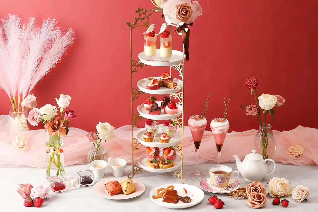 【ホテル インターコンチネンタル 東京ベイ】ストロベリー＆ショコラアフタヌーンティー