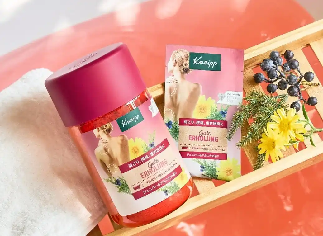 【株式会社クナイプジャパン】 『クナイプ グーテエアホールング バスソルト ジュニパー&アルニカの香り【医薬部外品】』7月29日(火)一部小売店にて先行販売開始