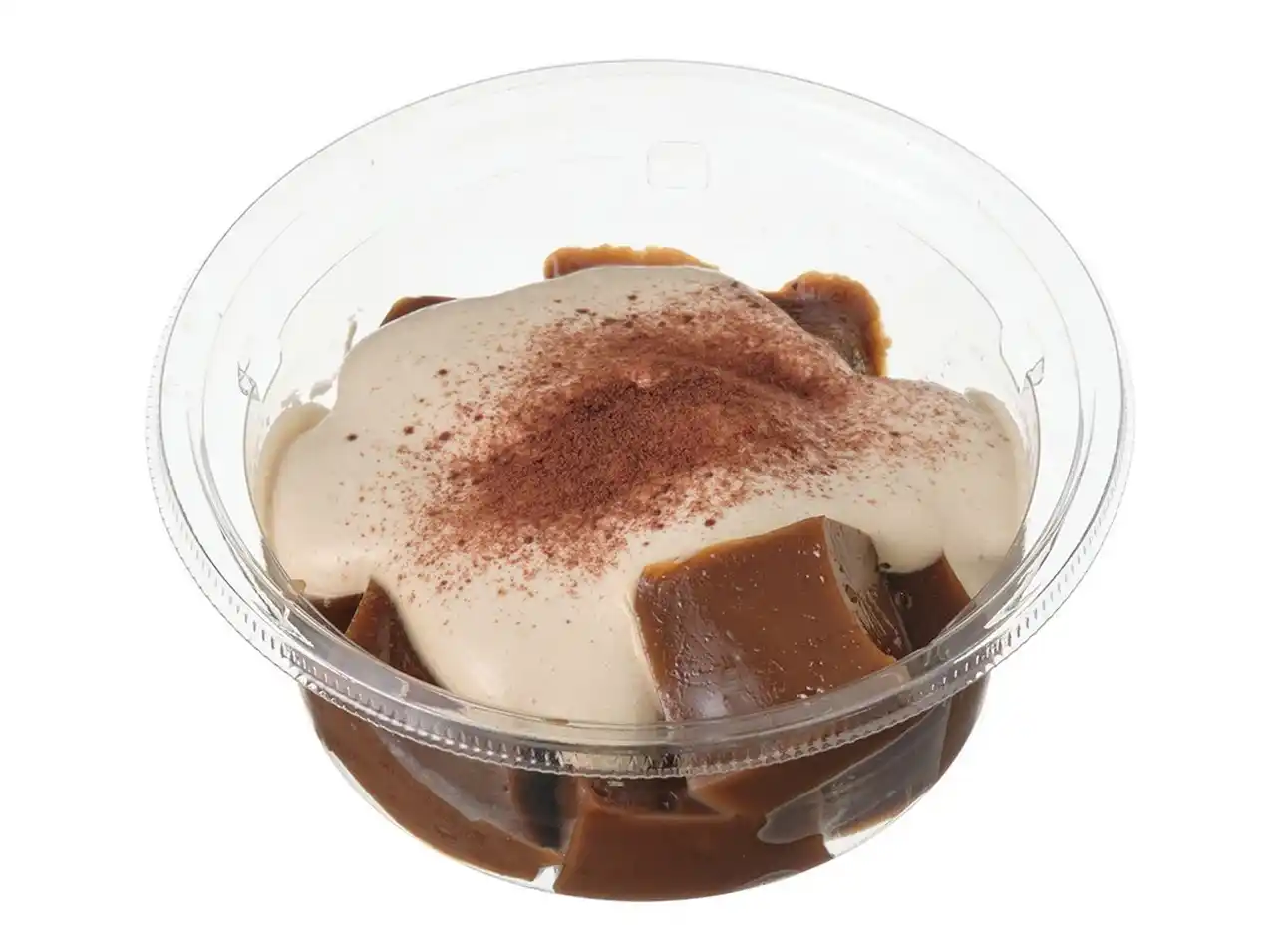 柔らかな口当たりと、もっちり弾む心地よさ「もっちりカフェラテわらび」を11月19日（水）から順次発売　まろやかなカフェラテ風味が広がる和洋折衷スイーツが登場！