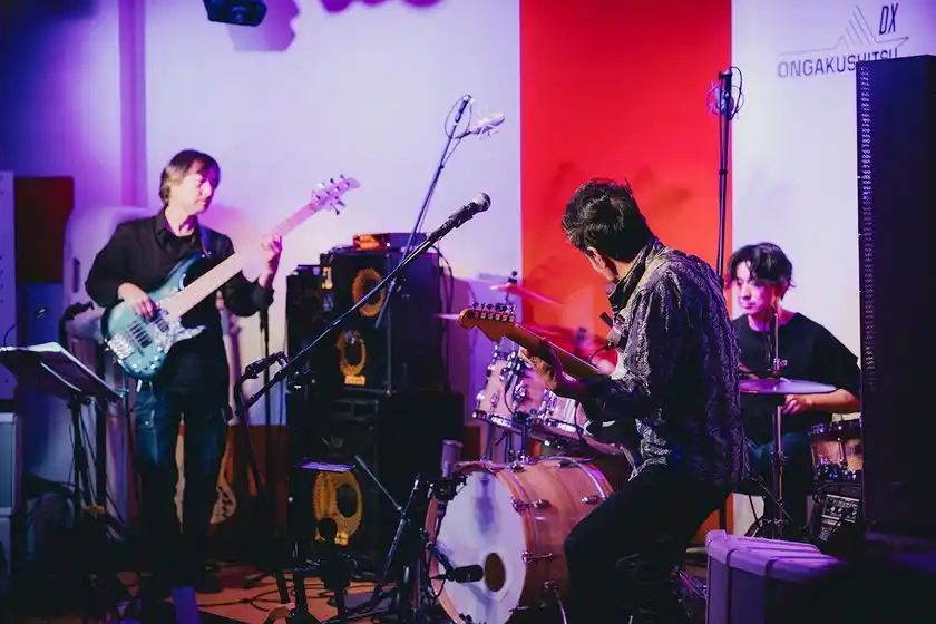 『ORBIT』ライヴ収録風景