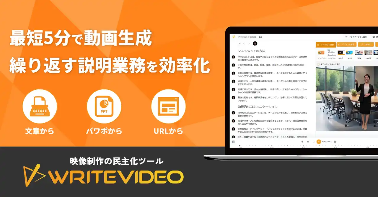 【介護業界向けAI活用】ケア手順・感染対策・記録方法を動画で統一。WriteVideoでスタッフ教育を省力化
