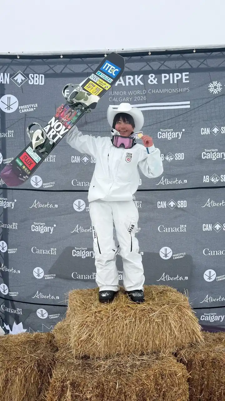 【日本スキー場開発株式会社】 日本スキー場開発(株) パーソナルスポンサー 北山 博仁選手 FISジュニア世界選手権2026スノーボード・ビッグエア　優勝！