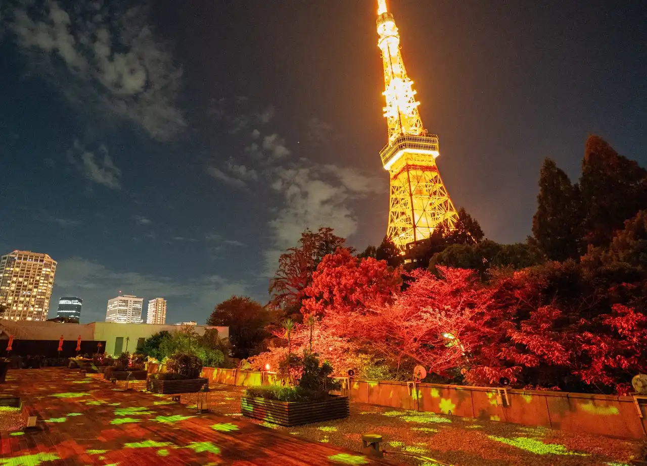 一面に広がる紅葉REDな世界と芸術の秋を料理で嗜む「TOKYO RED TERRACE」東京プリンスホテル