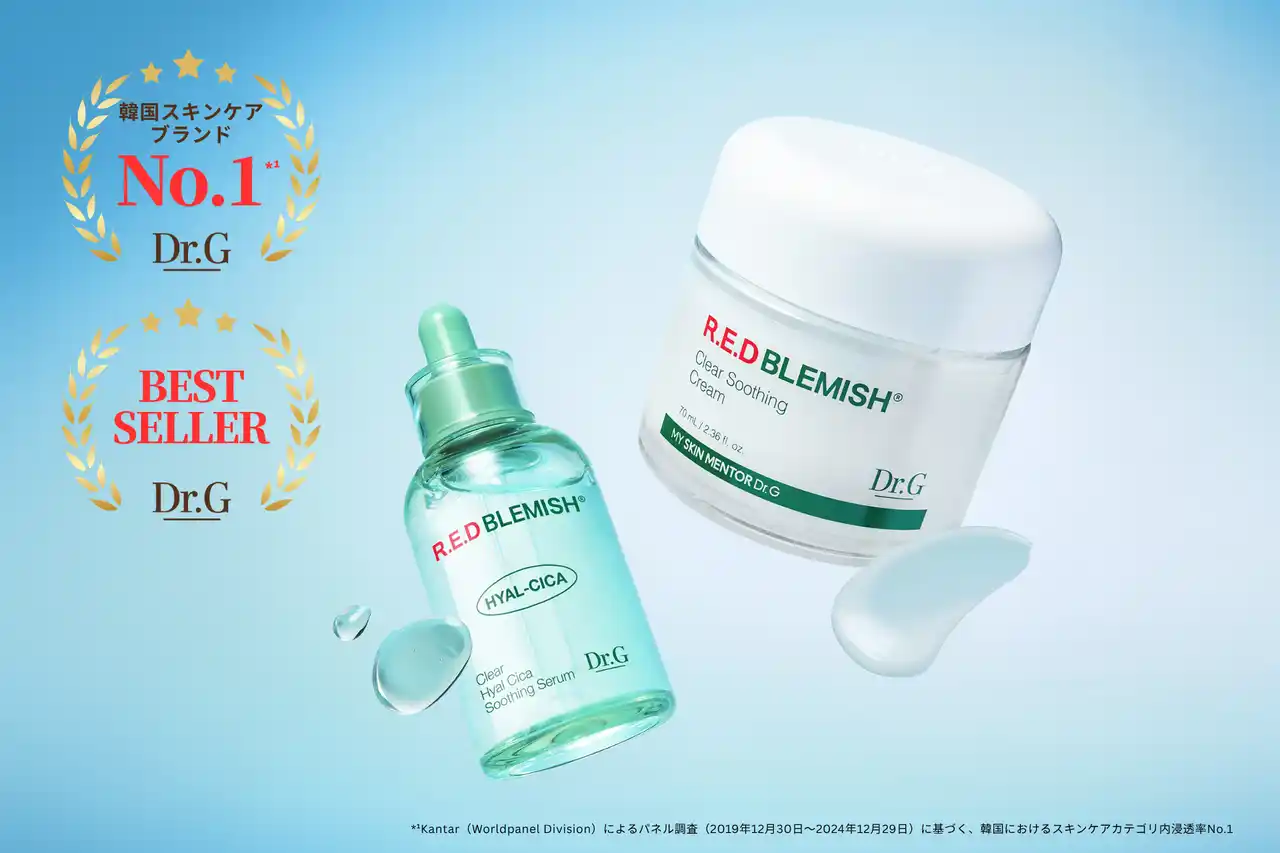 韓国No.1スキンケアブランド*¹「Dr.G」が選ぶ“ベストコスメ”4選！肌悩み別おすすめアイテムをご紹介