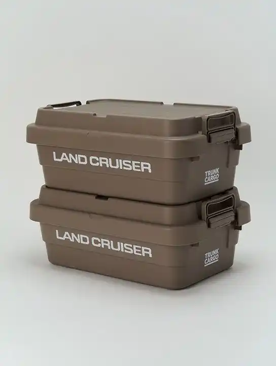 【好評につき第2弾】アウトドア収納の定番「トランクカーゴ」からランドクルーザーとコラボレーションした「TC-50S LOW」が登場!